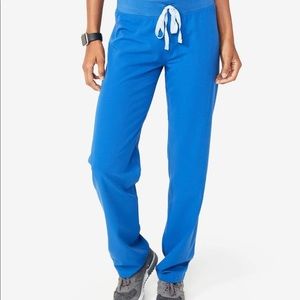 FIGS Livingston Royal Blue Small Tall scrub pant